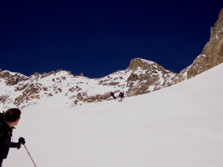 Skiing to Italy 2